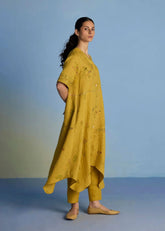Inoya Linen Co-Ord Set-Ochre